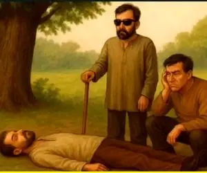 بازی فکری؛ اگه طبق طبق کلاس داری بگو لال چطوری به کور بگه کَر مرده