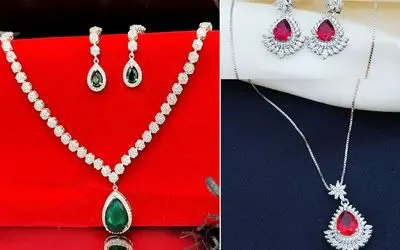 خوشگلترین نیم ست ها / اینجوری بشناس کدوم رنگ سنگ به پوستت میاد از طلا دلبر تر میشن