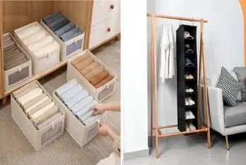 انواع نظم‌دهنده لباس از کشو و کمد تا چمدان که زندگیتو متحول میکنه / زن زندگی باش