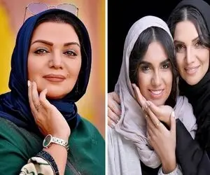 تفاوت غریب تیپ های "الهام پاوه نژاد" تو پشت صحنه با جلوی دوربین؛ رقابت خانوم با دخترش