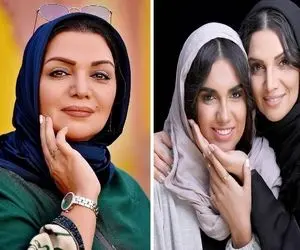 تفاوت غریب تیپ های "الهام پاوه نژاد" تو پشت صحنه با جلوی دوربین؛ رقابت خانوم با دخترش