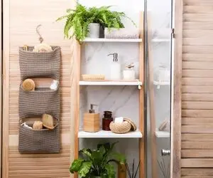 چیدانه خیلی قشنگ؛ ایده های خلاقانه جا دادن وسایل تو حموم دستشویی خوشگل و مرتبش کن