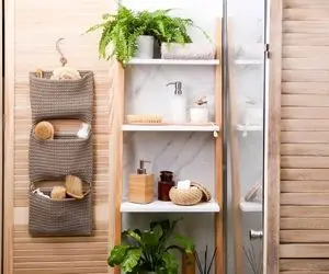 چیدانه خیلی قشنگ؛ ایده های خلاقانه جا دادن وسایل تو حموم دستشویی خوشگل و مرتبش کن