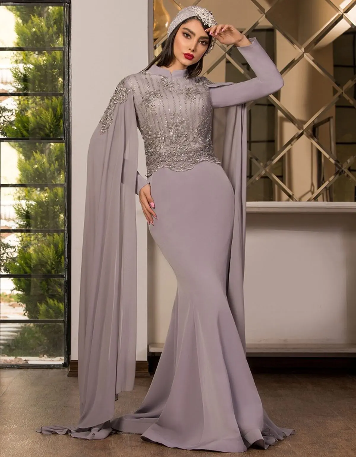 لباس مجلسی طوسی