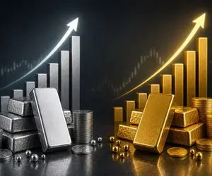 قیمت انس طلا و نقره امروز چهارشنبه 30 اردیبهشت 1405؛ کدام جذابتر است؟