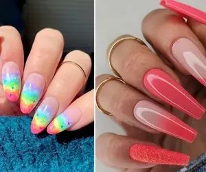 جذاب ترین طراحی های لاک ناخن آبنباتی / واسه تویی که دوست داری یونیک باشی و دلبر 2024