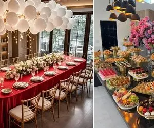 ایده متنوع میز شام با تم و تشکیلات مختلف؛ دیزاین تولد، نحوه گران نشون دادن غذای ارزان