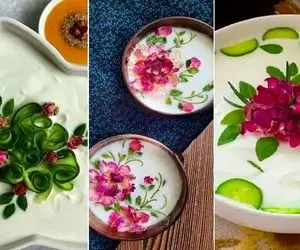 تزیین ماست و خیار برا مهمونی خاص؛ با اینا از فک و فامیل پذیرایی کنی حرف سلیقتو میزنن