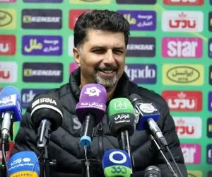 کنایه سرمربی آلومینیوم به داوری بازی پرسپولیس!