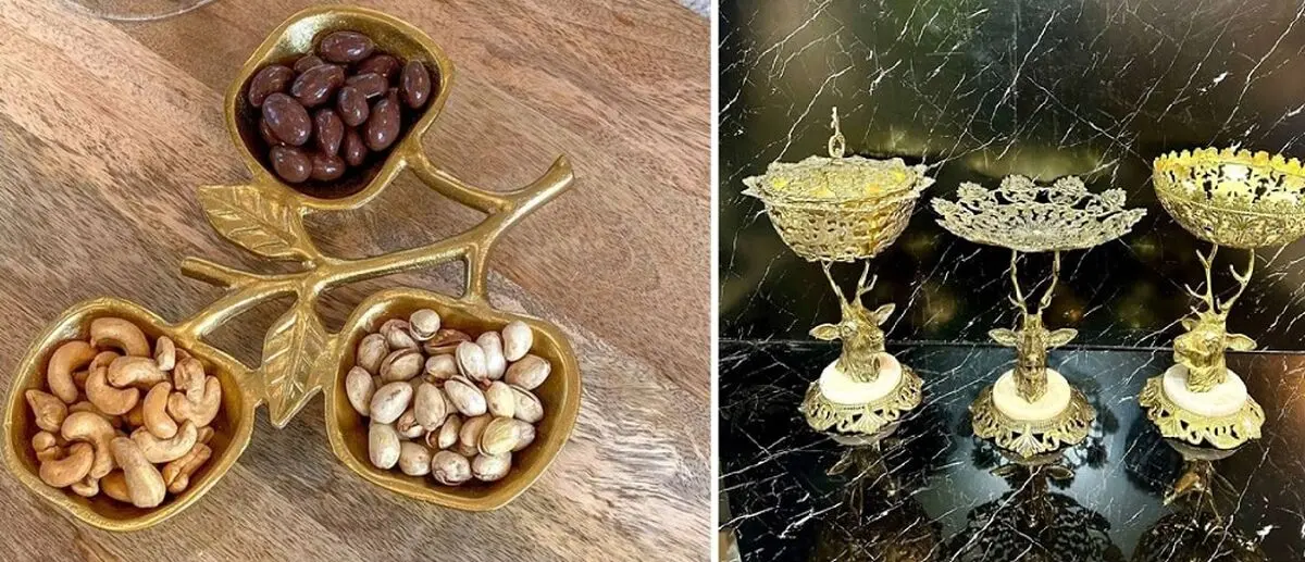 جدیدترین مدل ظروف آجیل خوری