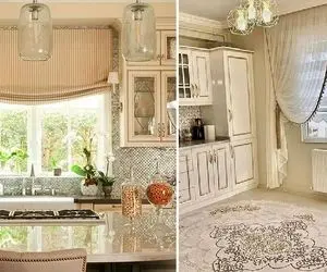 پرده آشپزخونه قد پذیرایی گرون نیست میشه نو خرید و دلبرش کرد / انواع پرده رو یاد بگیر