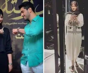 خواستگاری سینا مهراد از پردیس احمدیه؛ آنالیز استایل پر سر و صدای خانم و چشمان یاقوتی