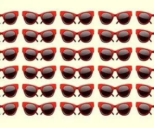 بازی فکری؛ بتونی عینک متفاوت رو بین اینهمه پیدا کنی تا آخر عمرت عینکی نمیشی