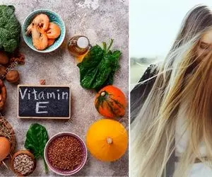 سلامت و زیبایی موهات رو با ویتامین E تضمین کن؛ از ریزش کمتر تا درخشش بیشتر