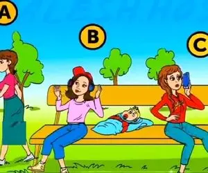 هوش ویدئویی؛ اگه میگی عند باهوشایی بگو کدوم از این خانومای قرتی مامان پسر کوچولوعه؟