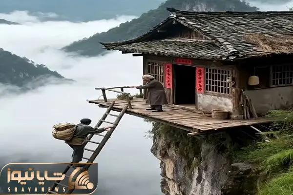 معماری خلاقانه؛ با نردبون میرن خونه صعب العبور