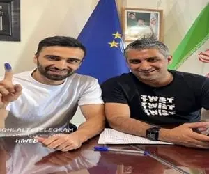 واکنش عجیب ارسلان مطهری بعد از تمدید با استقلال!