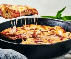 آموزش آشپزی؛ پیتزا بدون فر