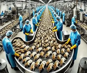 فرآوری موش؛ استفاده روزانه از  ۷۰۰۰۰ موش با  روش‌های پیشرفته کشاورزی یکپارچه،