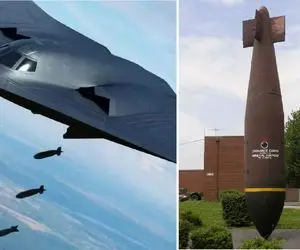 راز بمبی که خواب فردو را آشفت؛ بمب افکن B2 قوی اما کم اثر فردو آسیب‌ دیده اما پابرجا