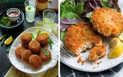 طرز تهیه کتلت ماهی / یه ناهار یا شام مقوی و خوشمزه که نظیر نداره