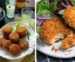 طرز تهیه کتلت ماهی / یه ناهار یا شام مقوی و خوشمزه که نظیر نداره