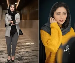 جنجال پوشی هستی مهدوی فر در اکران گربه سیاه؛ آموزش استایل گوتیک به سبک شیک پوش سینما