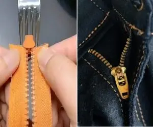 ترفندای ساده برا جا انداختن زیپ در رفته / اصن کار شاقی نیس پس به خاطرش منت کسی رو نکش
