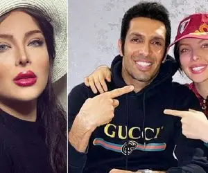 "آرام جوینده" چسبون خودشو به بهنوش؛ "خانم مدل" در سودای بازیگری!