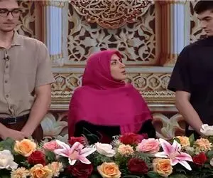 سکانس خندان؛ مقایسه قد المیرا شریفی مقدم با والیبالیست های ایرانی / فقط نگاهش بهشون