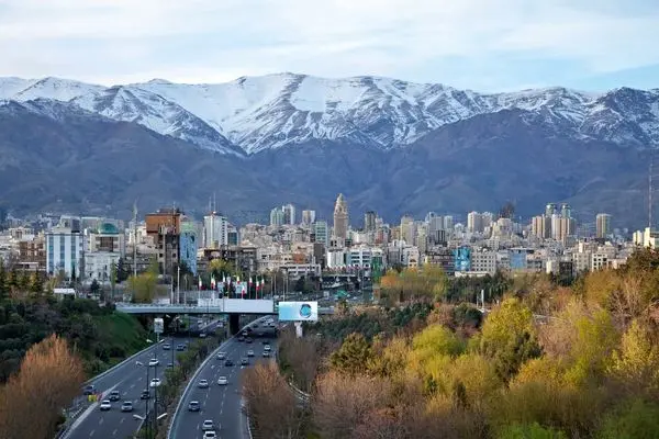 آب و هوای تهران 