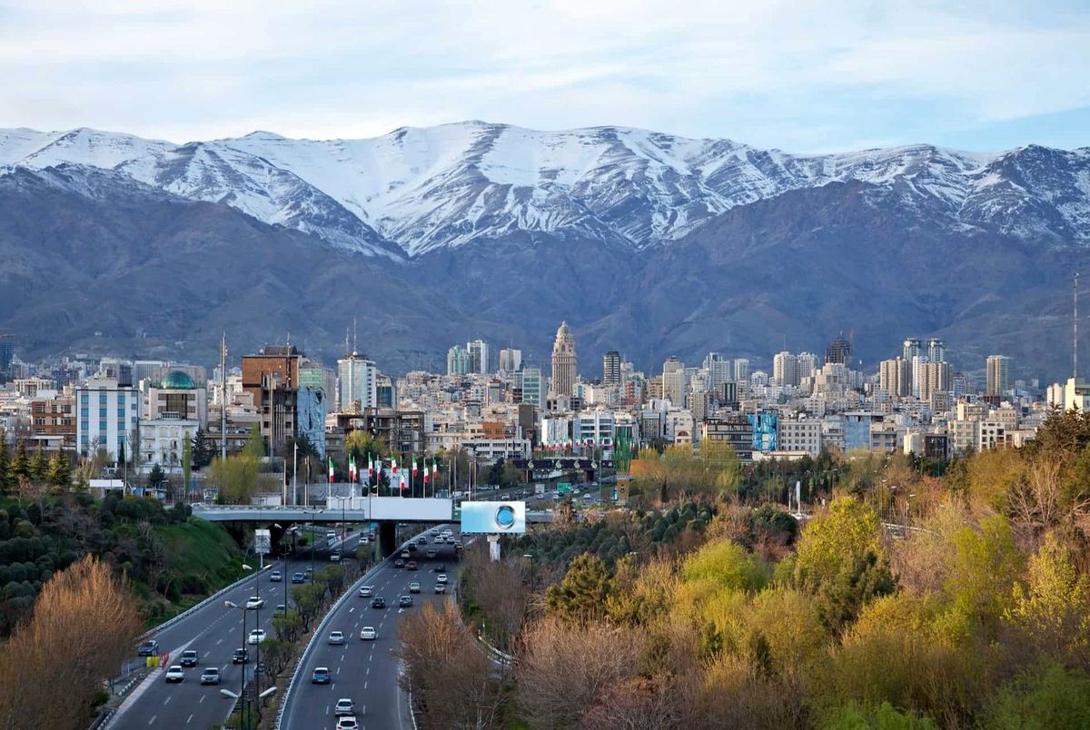 آب و هوای تهران 