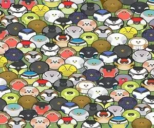 بازی فکری؛ کرم خاکی از ترسش بین پرنده ها استتار کرده پیداش کنی بیناییت حرف نداره