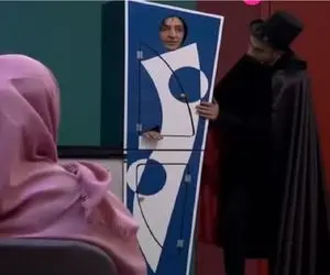 سکانس خندان؛ آقاهه اومده شعبده بازی کنه جناب خان میگه رامبد نصف کن