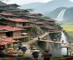 معماری خلاقانه؛ زاغه نشین های حاشیه شهر با همت برا خودشون خونه ساختن ویو ابدی داره