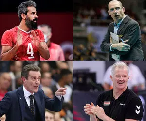 همه گزینه های فدراسیون والیبال برای سرمربیگری تیم ملی