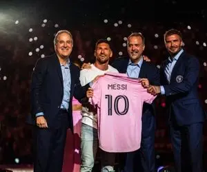 (تصاویر) معارفه تاریخی مسی در میامی!