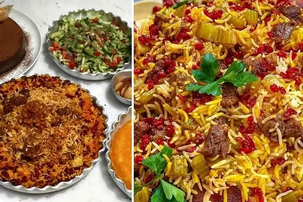 طرز تهیه قیمه لا پلو (قیمه شاه عباسی) با گوشت چرخ کرده / یه پلو مخلوط که خیلی خوشمزست