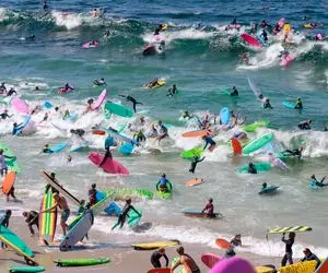 تصاویری عجیب و خلاقانه از دنیای ورزش