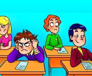 بازی فکری؛ اگه با هوشت ملت رو مستاصل و جری کردی بگو کدوم از دانشجوها متقلب؟