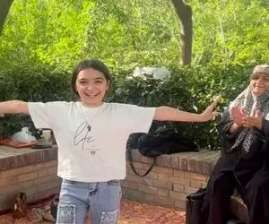 آواز شاد باش؛ آذربایجانین گزل قیزی چه رقص آذری دور تندی رفت فقط ذوق و دستای مادر بزرگ