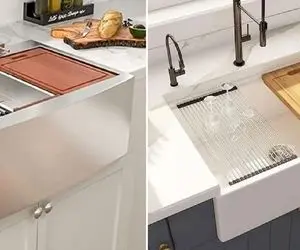 سینک ظرفشویی مدل مزرعه ای / اینا انقدر هوشمند شدن خودشون حواسشون به خونه هست