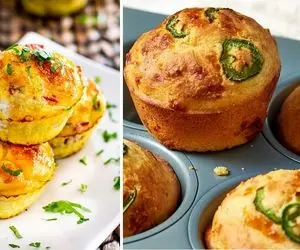 طرز تهیه مافین مرغ با بهترین روش / یه غذای خوشمزه که بچه ها عاشقش میشن