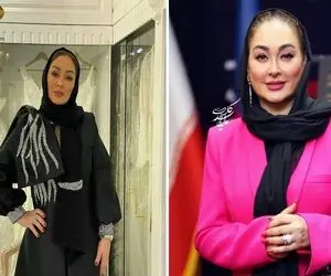 الهام حمیدی با این عکس جذاب ثابت کرد به سنش تافت زده و قصد پیری ندارد / عینک مارکش رو