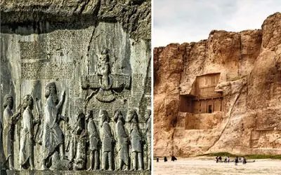 داخل آرامگاه داریوش و خشایارشا؛ شکوه هخامنشی در دل سنگ و تاریخ