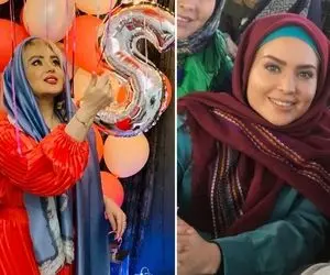 چهره پُررر پروتز "سولماز آقمقانی" واسه تولدش با یه کیک خشن؛ کمتر ژل بزن همیشه بزن!