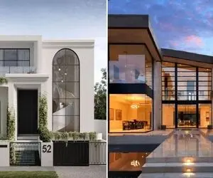 مدرن ترین نماهای ساختمان ویلایی مد 2026؛ زیبایی و اصالت، رنگ مناسب و متریال امروزی