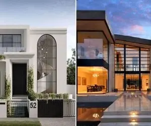 مدرن ترین نماهای ساختمان ویلایی مد 2026؛ زیبایی و اصالت، رنگ مناسب و متریال امروزی