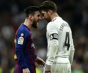 میادین ورزشی؛ سرشاخ شدن مسی و راموس و درگیری‌های خونین! کله میکوبونن به هم چه جور