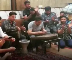 آواز دورهمی؛ بند 40 دختر چه ریتمی آهنگ مثل تموم عالم حال منم خرابه رو خوندن فقط معرفی